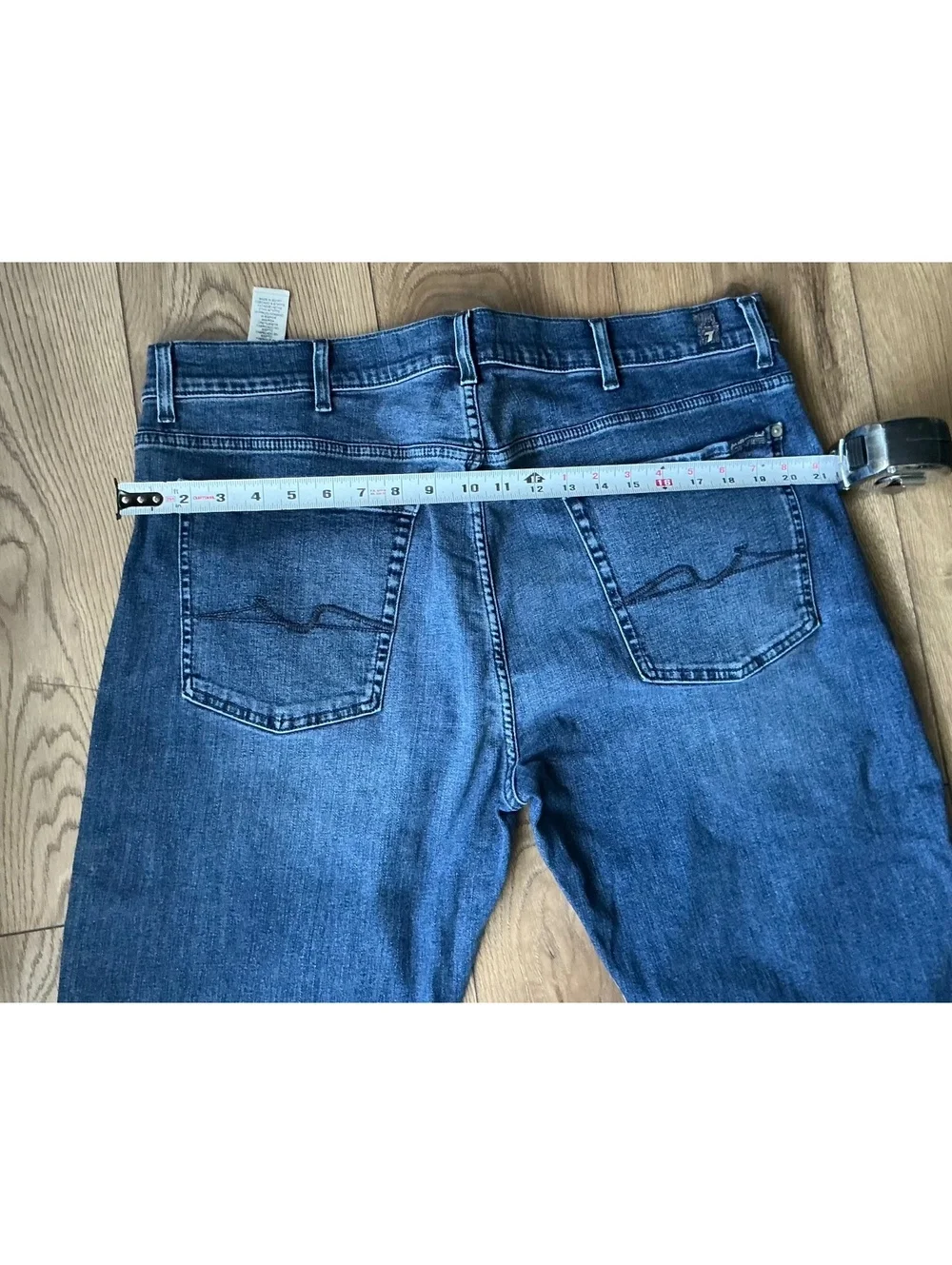 7 For All Mankind Austyn Blue Denim Jeans